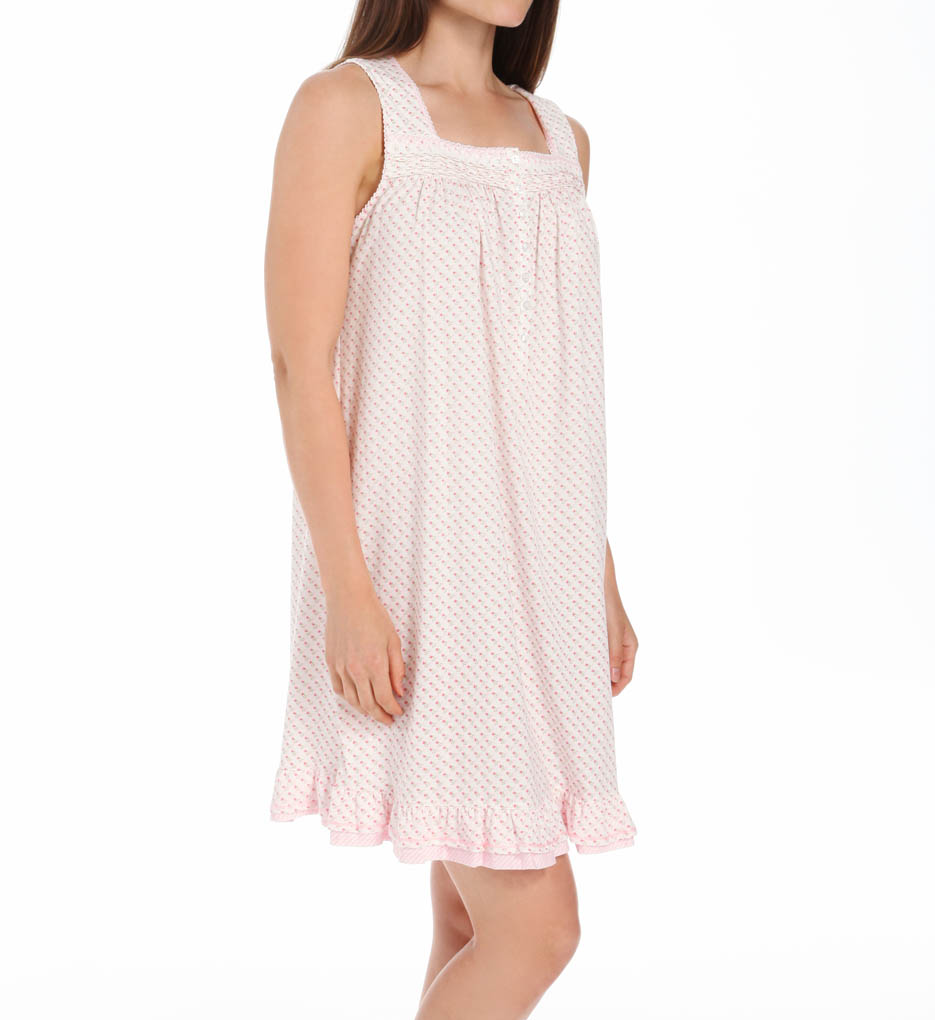 Aria Printed Soft Jersey Sleeveless Short Nightgown 8314873 - Aria ...