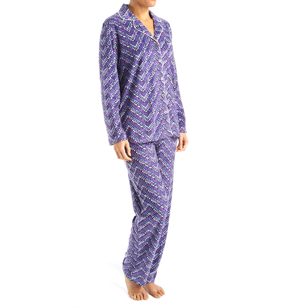 Ellen Tracy Winter Ready Fleece Long Pajama Set 8215487 - Ellen Tracy ...