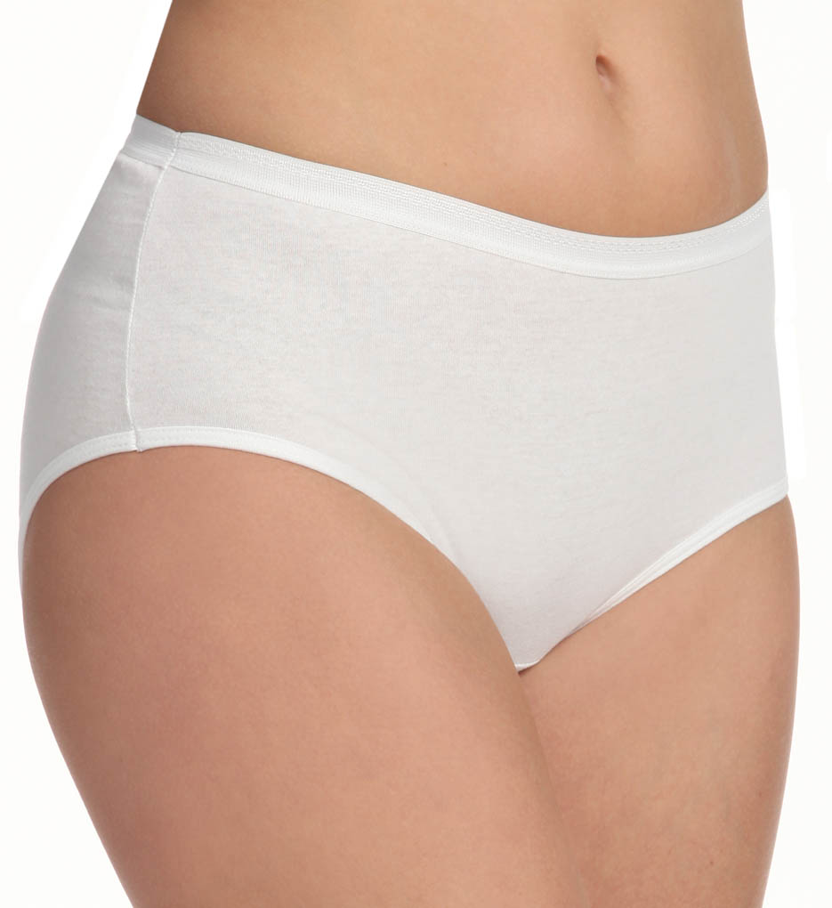 Hanes Women's Classic Cotton Brief Panties, #CW40 (Pack of 3