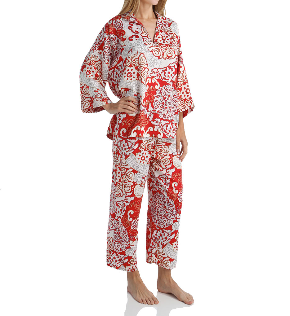 N by Natori Blossom Shade Pajama Set ZC6019 - N by Natori Sleepwear