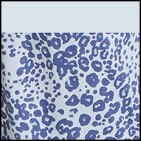 Collage Blue/Leopard