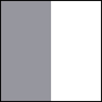 White/heather grey