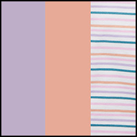 Lilac/Orange/Stripe