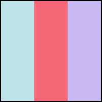 Hyacinth/Blue/Pink