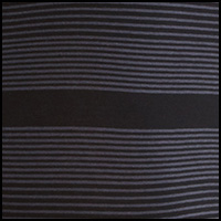 Black/Gunmetal Stripe