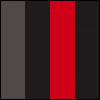 Black/Chinese Red