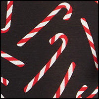 Black Candy Canes