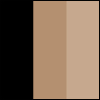 Black/Tan/Nude