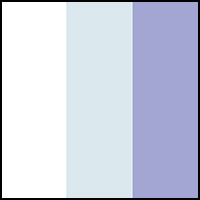 Blue/IrisFlower/White